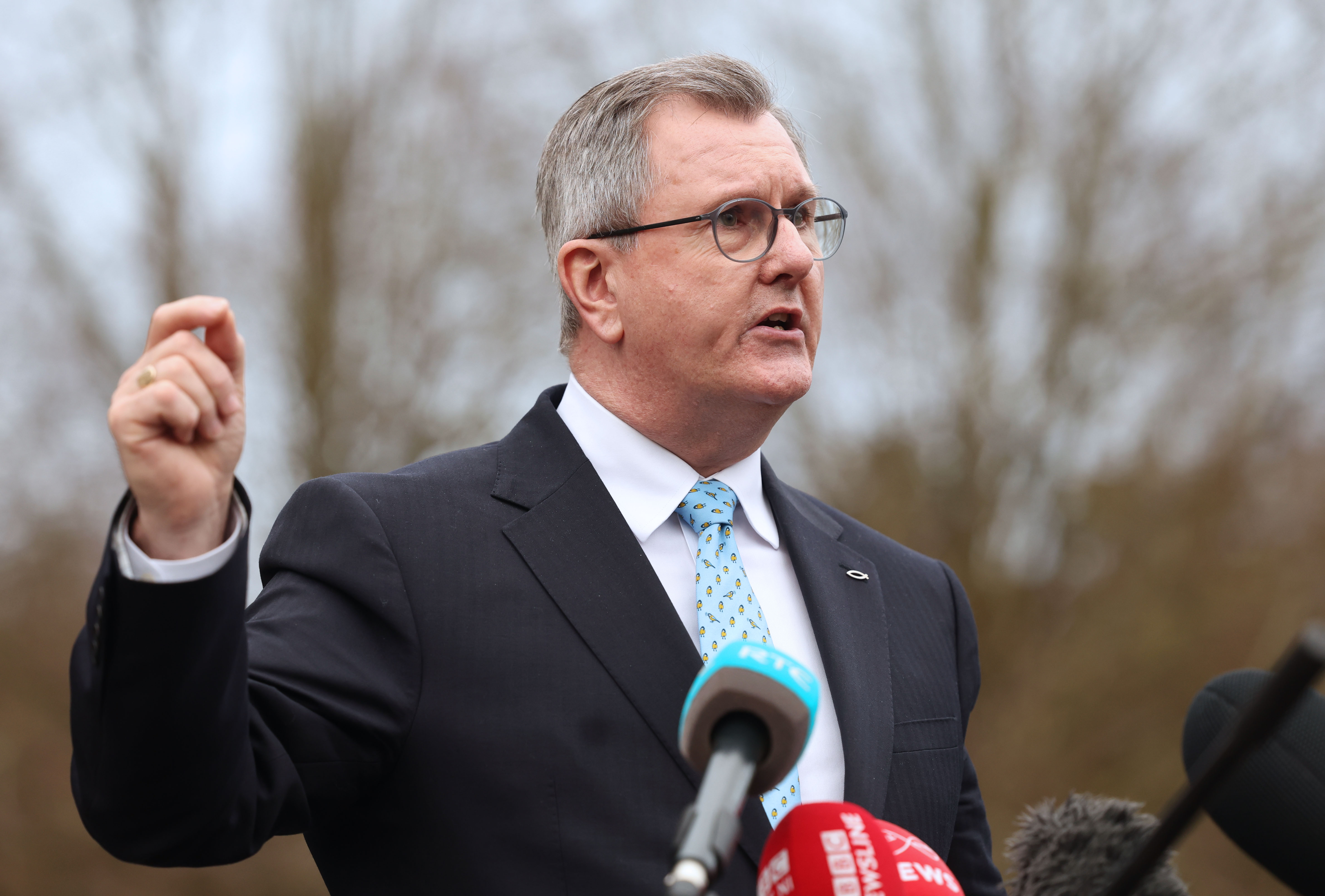 Sir Jeffrey Donaldson steps down as leader of DUP